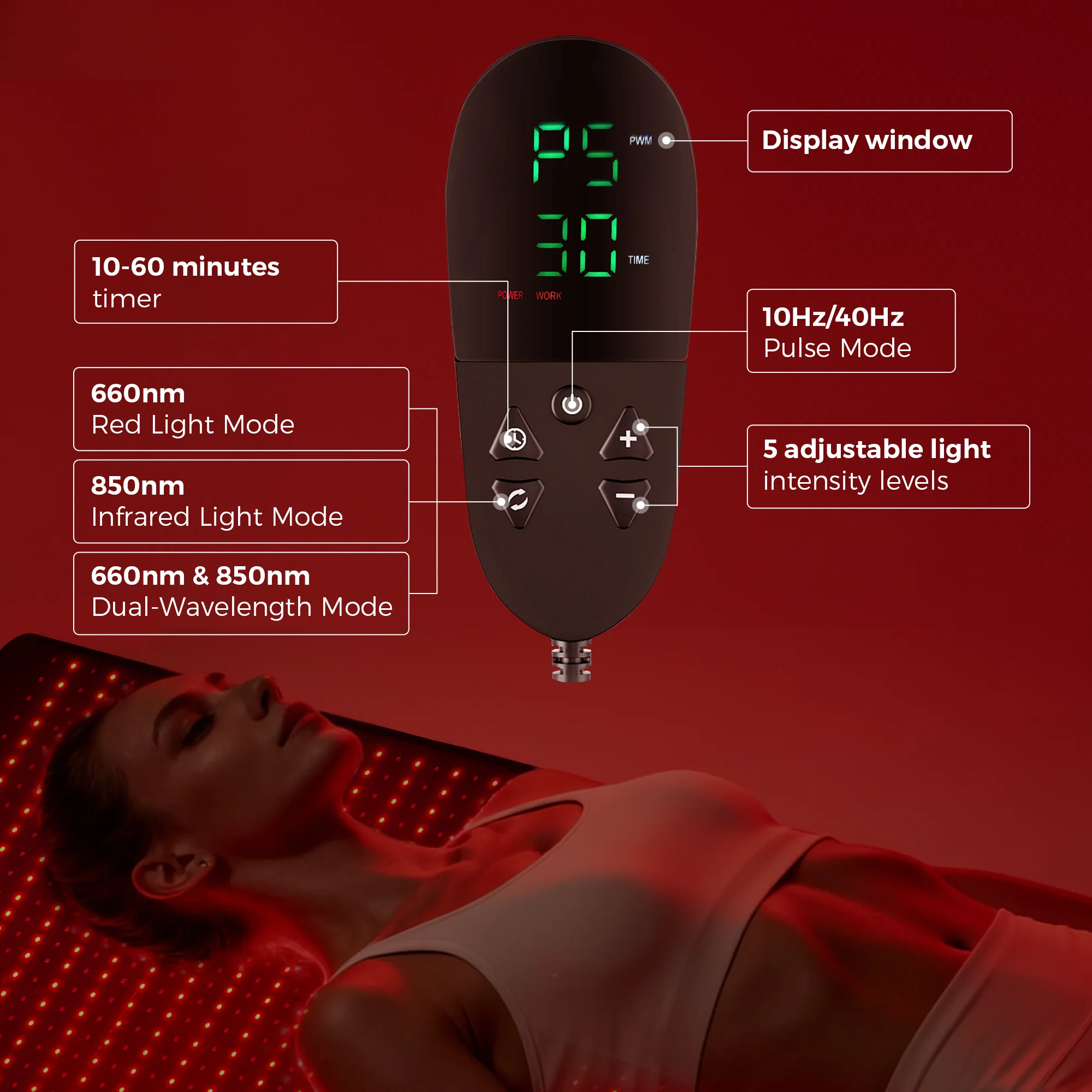 QuasarMD 3D Light Therapy Mask Bundle - Image 7