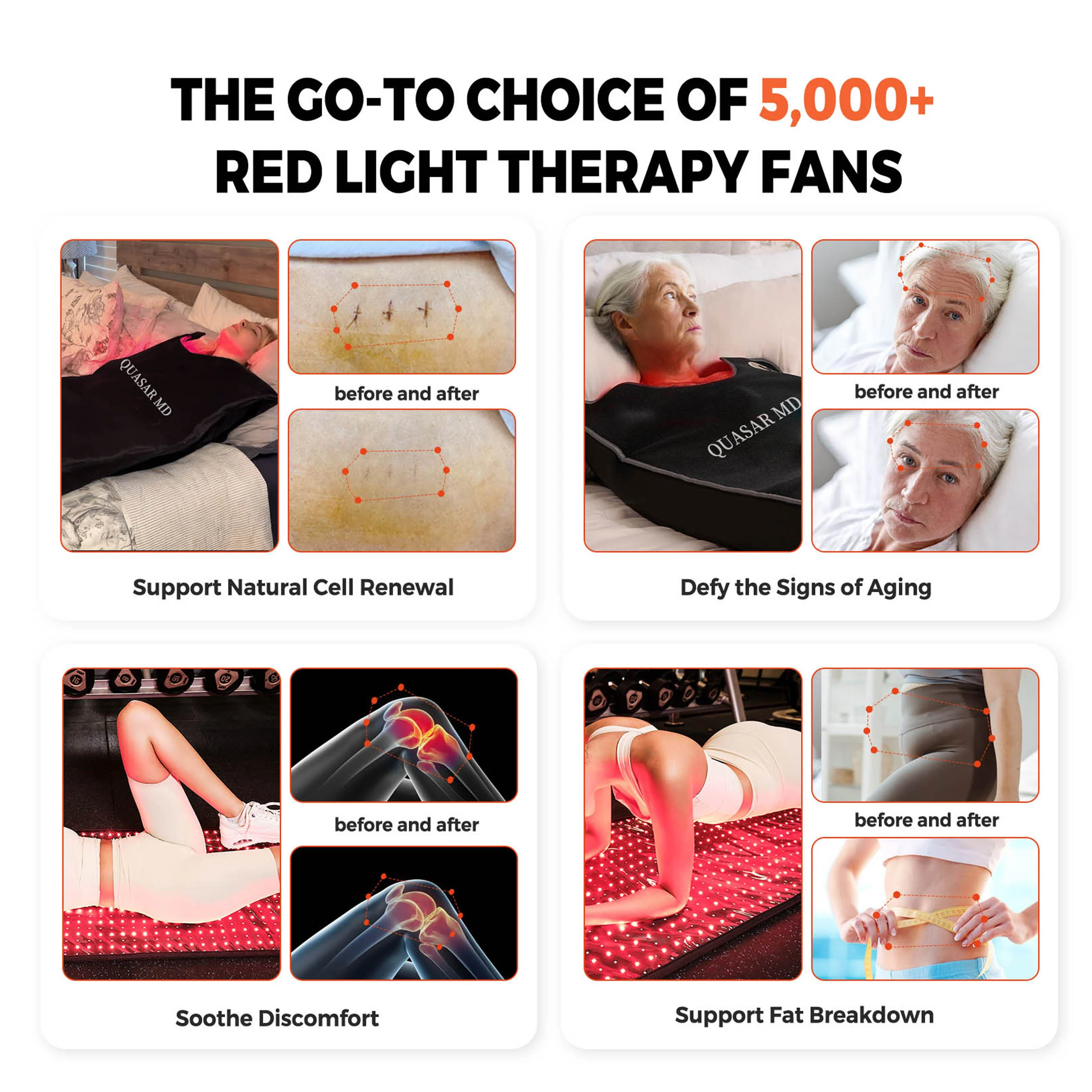 QuasarMD Red Light Therapy Full Body Mat - Image 11